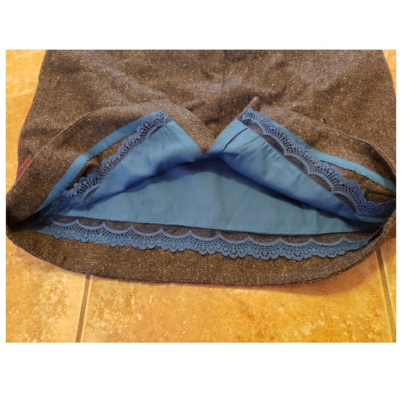 Anthropologie Floreat tweed wool skirt 10 - Picture 6 of 8